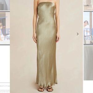 Bec + Bridge MOON DANCE STRAPLESS DRESS